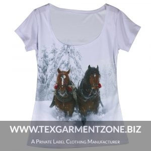 Cute Design Horse Graphic Women Tshirt Trendy Feminine 3D U Neck T Shirts Animal Print Short 3 300x300 - Men's Round Neck T-shirt Stripe Yarn Dyed
