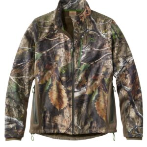 Mens Waterproof Camouflage Softshell Hunting Jacket