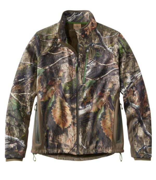 Mens Waterproof Camouflage Softshell Hunting Jacket - Mens Waterproof Camouflage Softshell Hunting Jacket