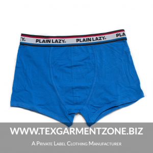 boxers mens underwear blue  300x300 - Mens Underwear Boxer Jacquard Elastic Waist