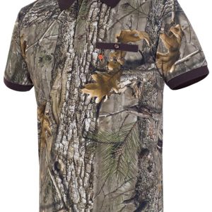 camoflaouge camo hunting polo shirt cotton 300x300 - Mens Camouflage Printed Hunting Polo Shirt