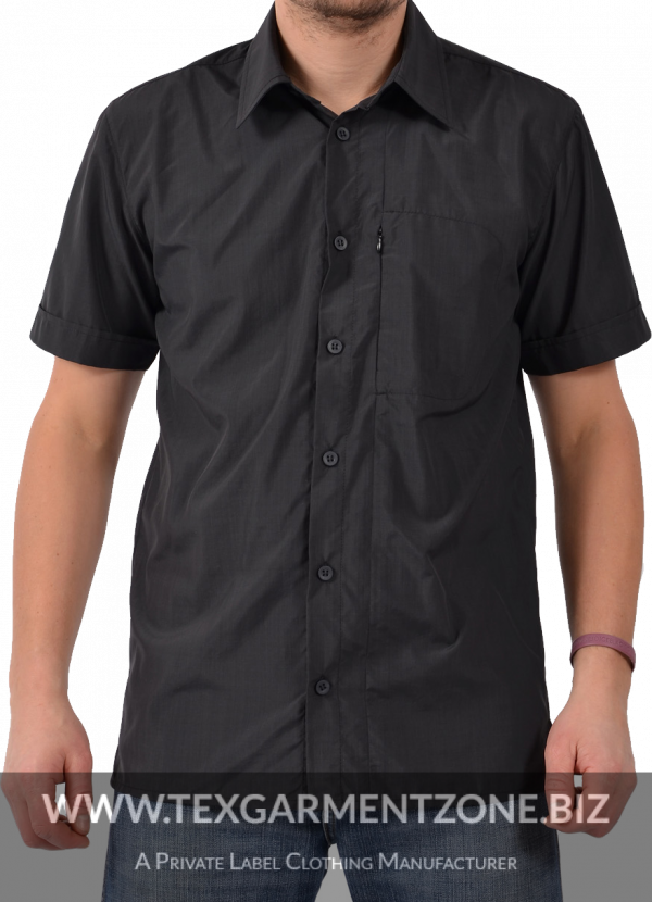 dress shirt PNG8099 - Mens Corporate Uniform Black Shirt