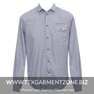 dress shirt mens 300x300 - Man Short Sleeve Casual Yarn Dyed Shirt
