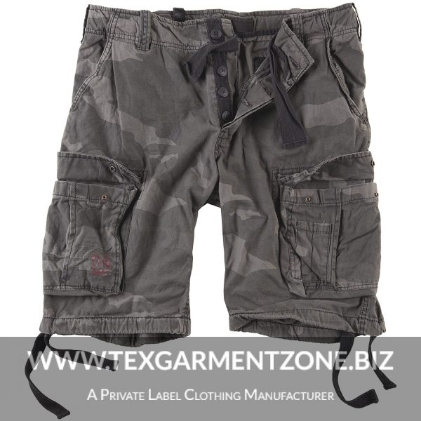 military army cotton Camouflage Cargo Shorts manufacturers bangladesh