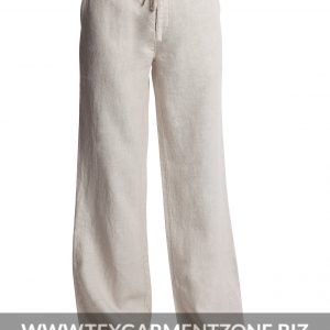 ladies linen flat pant 300x300 - Ladies Linen Straight Leg Casual Pant