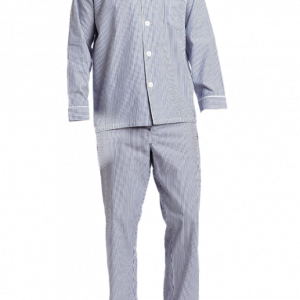 mens pajamas sleepwear cotton stripe 300x300 - Mens Spring Summer Flannel Short Sleeve Sleepwear and Pajama