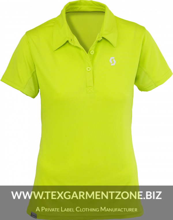 polo shirt PNG8154 600x766 - Ladies Pique Yellow Polo Shirt Cotton