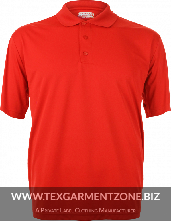 polo shirt PNG8156 600x776 - Men's Pique Polo Shirt Red Blank