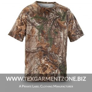 short sleeve t shirt hunting camo 300x300 - Mens Camouflage Tee Printed Hunting T-shirt