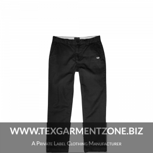 washed Black cotton trouser 300x300 - Mens Casual Washed Chino Cotton Twill Pant