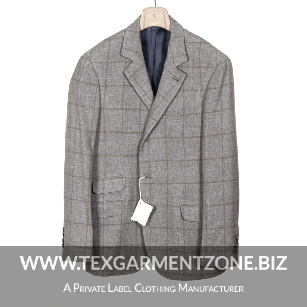 Mens Jacket polyester wool formal winter blazer coat 600x600 - Men's Formal Poly Wool Tweed Check Coat Blazer