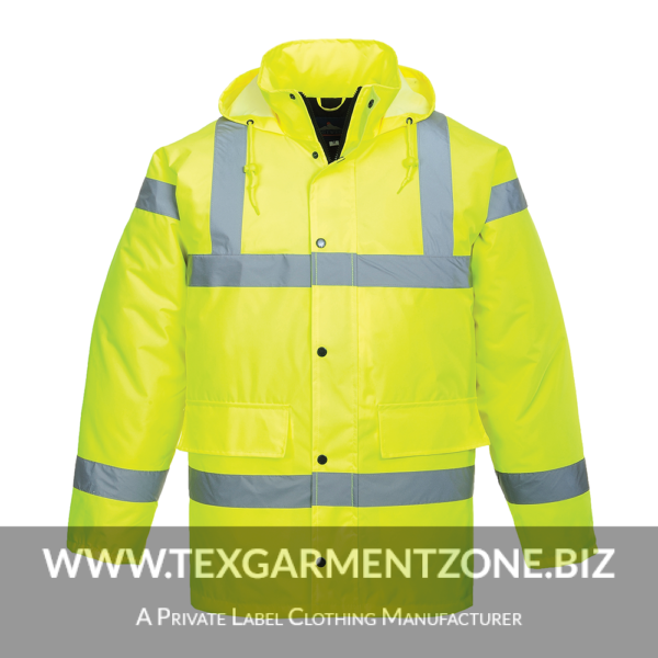 Portwest Hi Vis Traffic Jacket S460 600x600 - Hi Vis 2-in-1 Police Waterproof Breathable Jacket