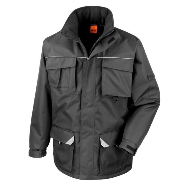 Security Guard 4 Pockets Lined Jacket Coat - Security Guard 4 Pockets Lined Jacket Coat