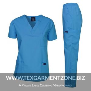 kv1000 turquoise blue 1 1 300x300 - Ladies Medical Patient Nurse Scrub Uniform Pajama Set