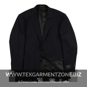 mens suit blazer polyester wool jacket pin stripe compressed 300x300 - Men's Formal Poly Wool Tweed Check Coat Blazer