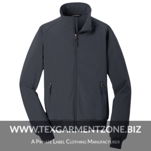 softshell jacket bomber 300x300 - Men's Polyester Softshell Bomber Black Jacket